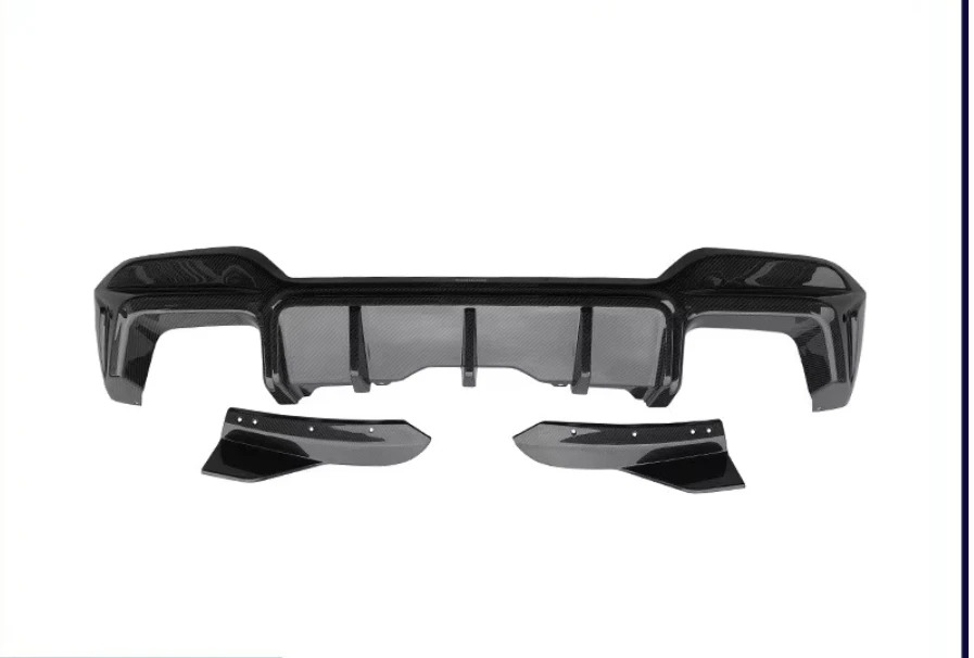 High Quality for X3M F97 Auto Accessories Carbon Fiber Rear Lip Spoiler Tail Diffuser Front Bumper Screw-On Universal Fitment